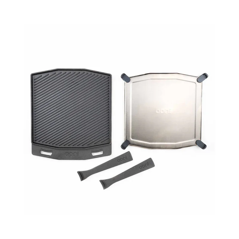 Ooni doppelseitige Grillpfanne aus Gusseisen