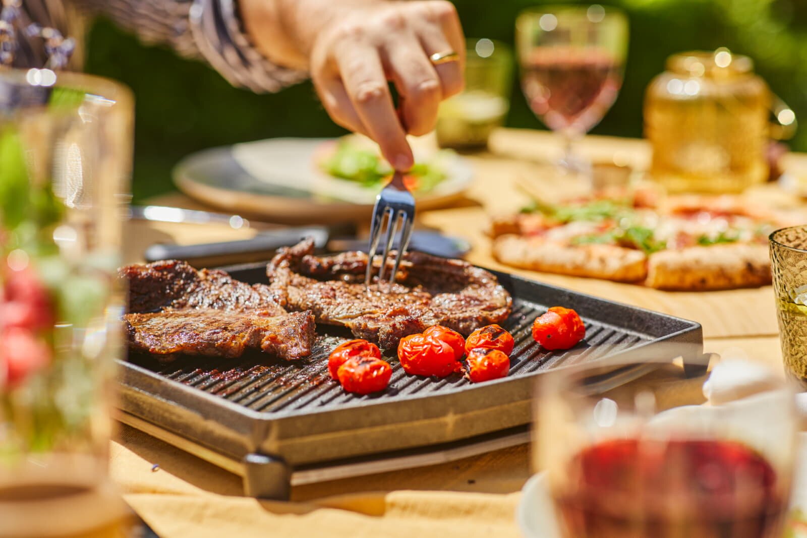 Ooni doppelseitige Grillpfanne aus Gusseisen