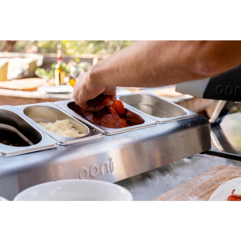 Ooni Pizza - Zutaten- Station inkl. Behälter