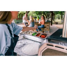 Ooni Pizza - Zutaten- Station inkl. Beh&auml;lter