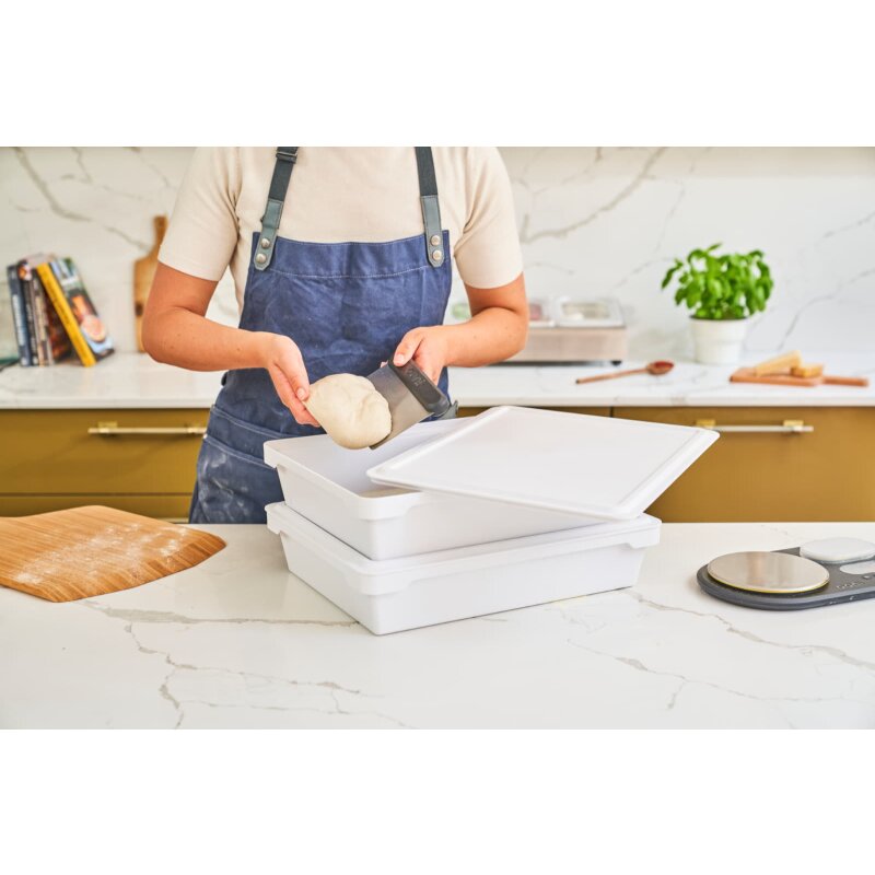 Ooni 2 Pizzateigboxen mit Deckel