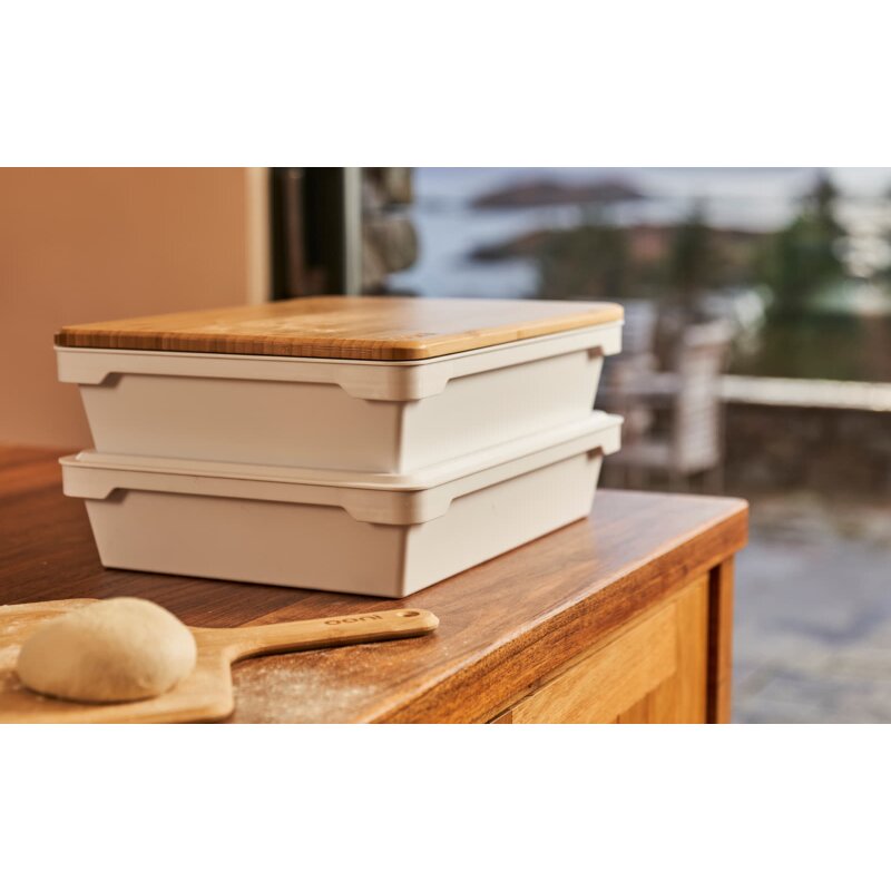 Ooni 2 Pizzateigboxen mit Deckel