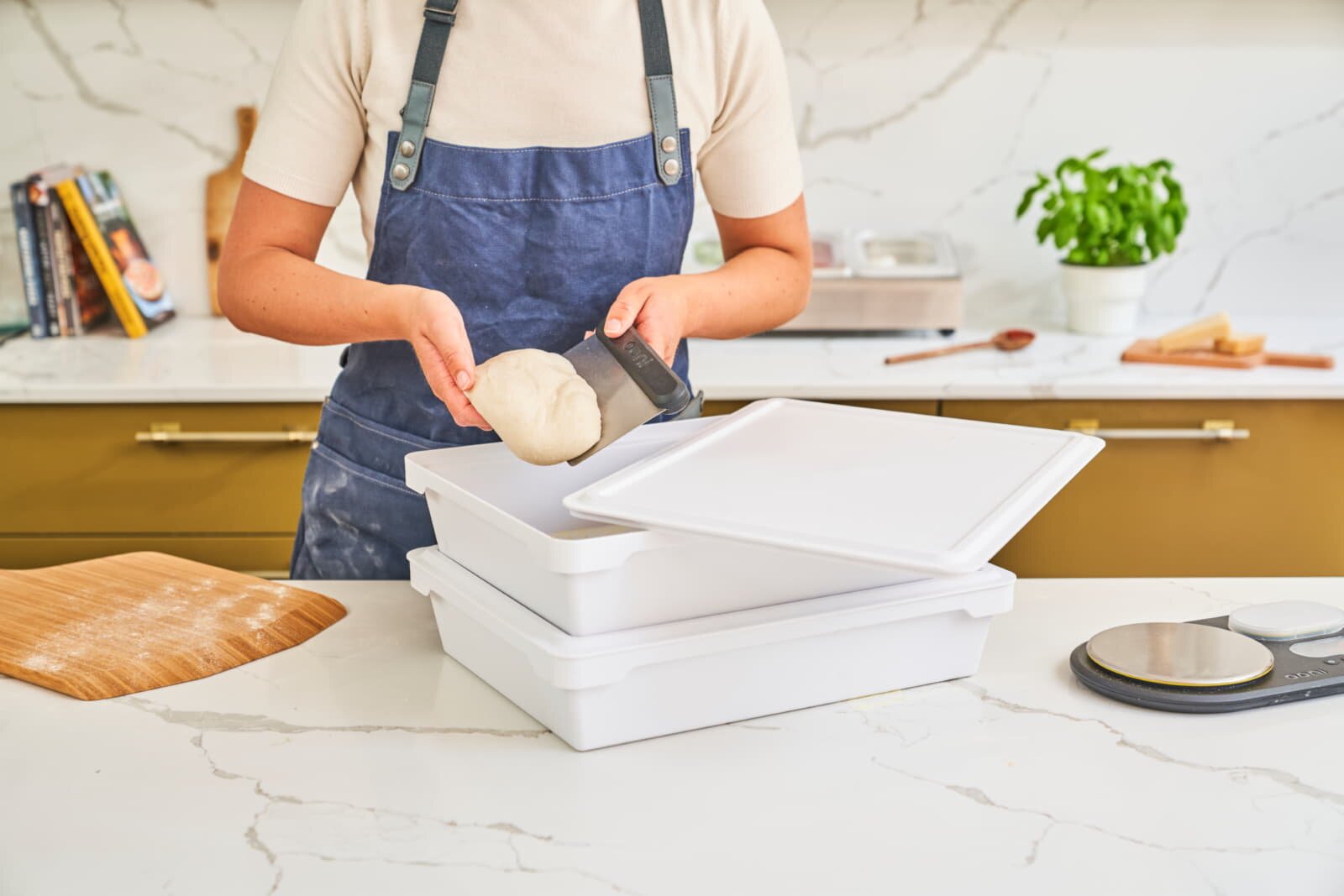 Ooni 2 Pizzateigboxen mit Deckel