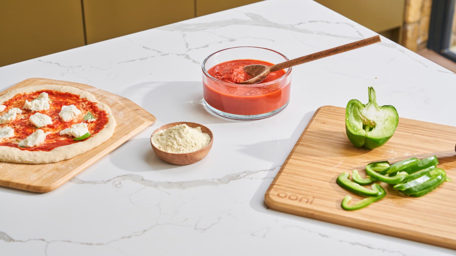 Ooni Teigdeckel & Vorbereitungsbrett
