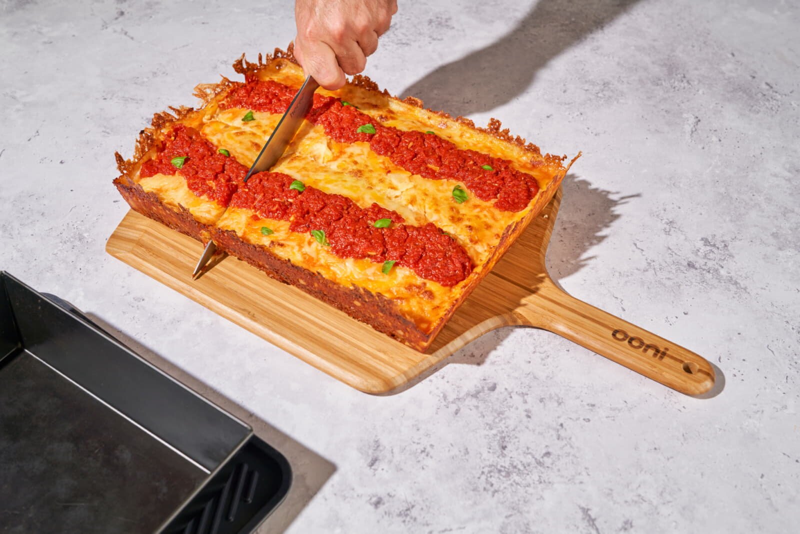 Ooni Detroit-Style Pizzablech - klein