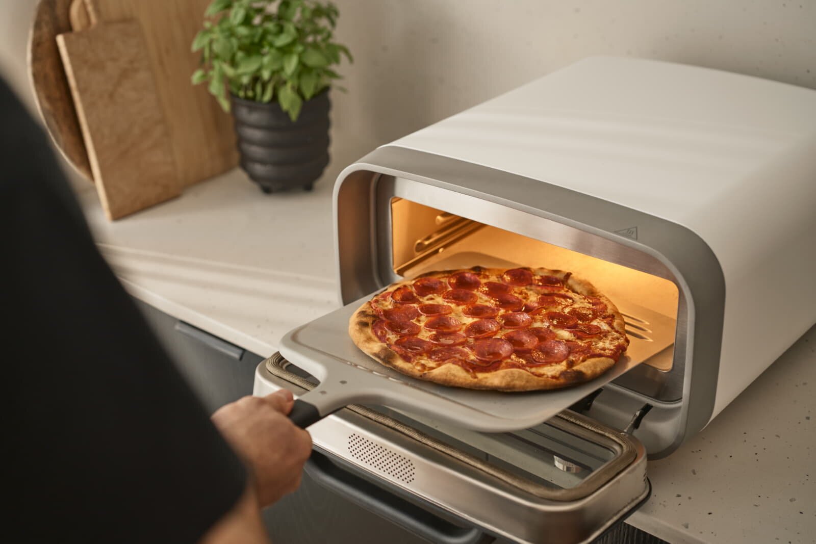 elektrischer Pizzaofen Ooni Volt 2 - Polar White