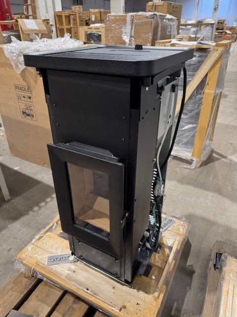 Pelletofen MCZ MIDA Air 8 R 5S (Anschluss hinten) - 8 kW - B-WARE