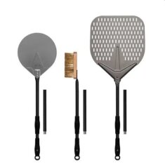 Alfa Forni - 3 teiliges Pizza Zubehör Set Large -...