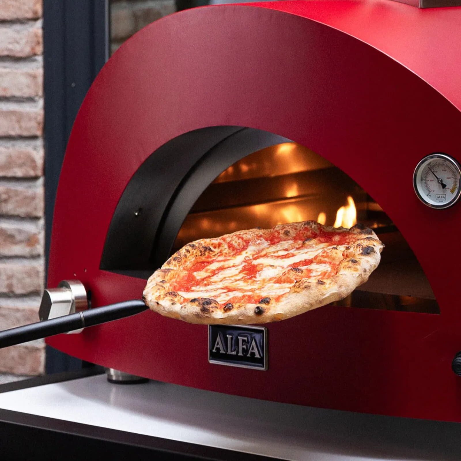 Alfa Forni - 3 teiliges Pizza Zubehör Set Large - Ø 35 cm - AC-SETPALE-L