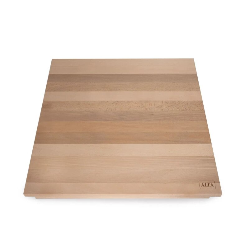 Alfa Pizza Kochbrett aus Buchenholz 50 x 50 cm