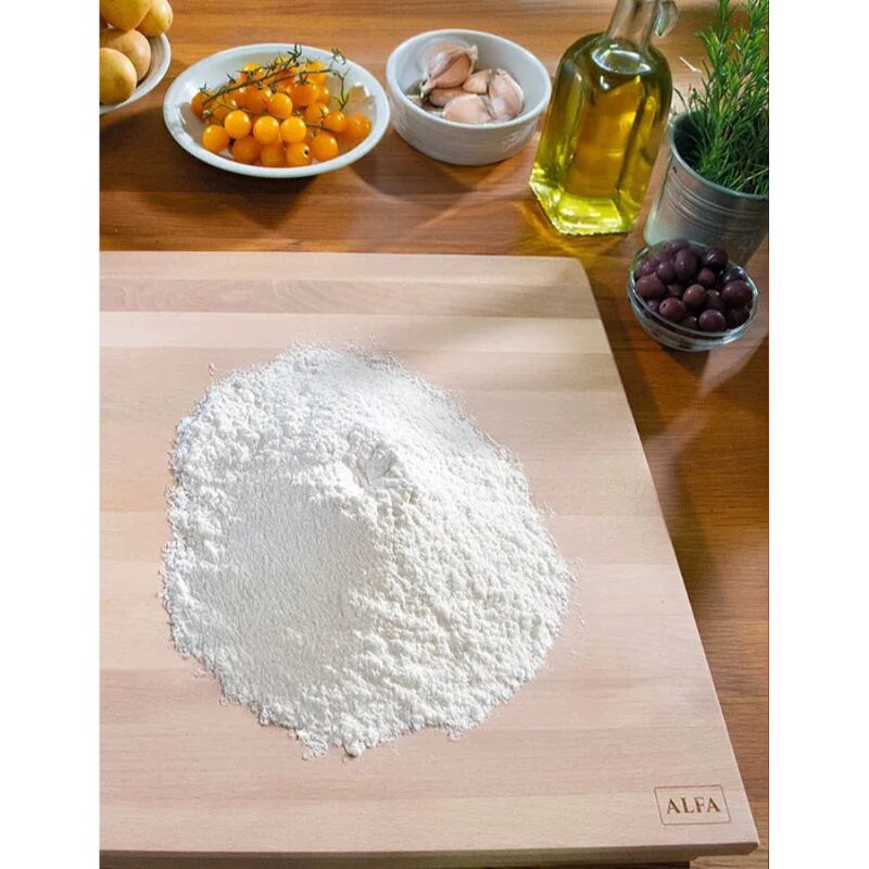 Alfa Pizza Kochbrett aus Buchenholz 50 x 50 cm