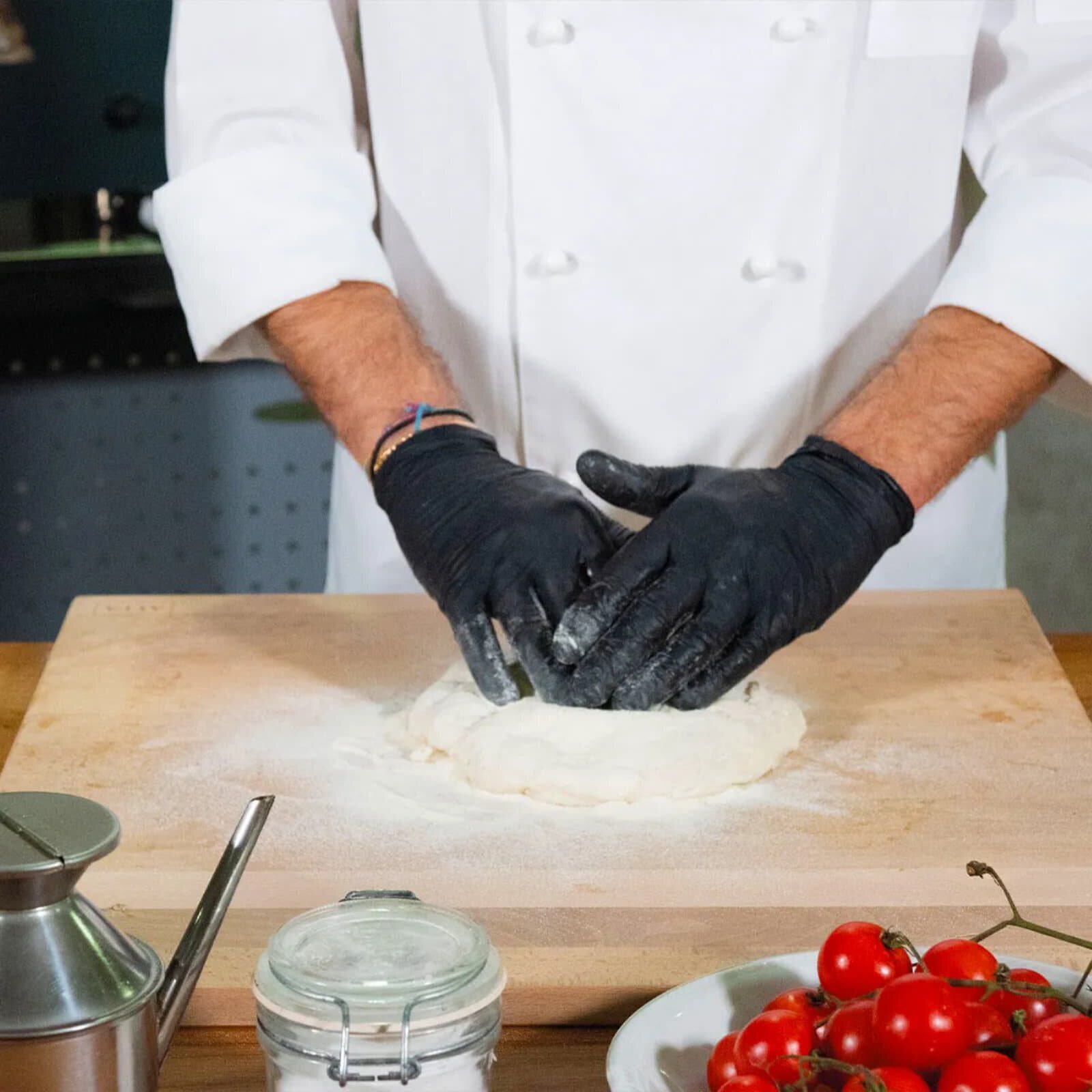 Alfa Pizza Kochbrett aus Buchenholz 50 x 50 cm