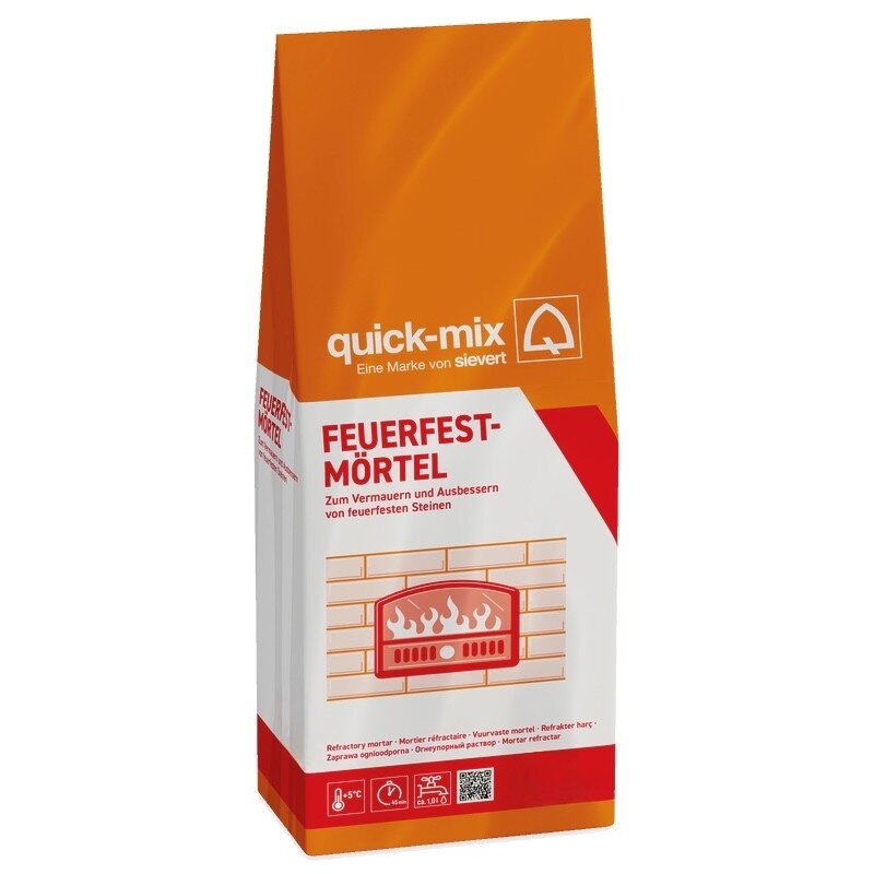 Quick-Mix Feuerfestmörtel - 2 kg