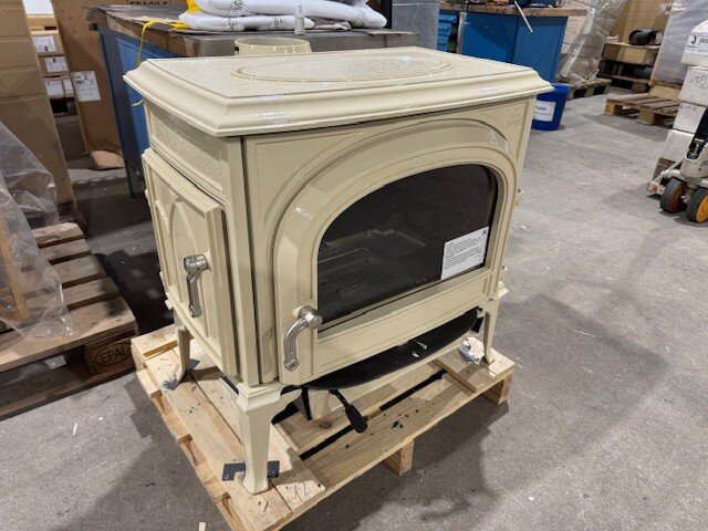 Kaminofen Gussofen Jotul F 500 ECO SE - 8,8 kW - Elfenbein - B-Ware