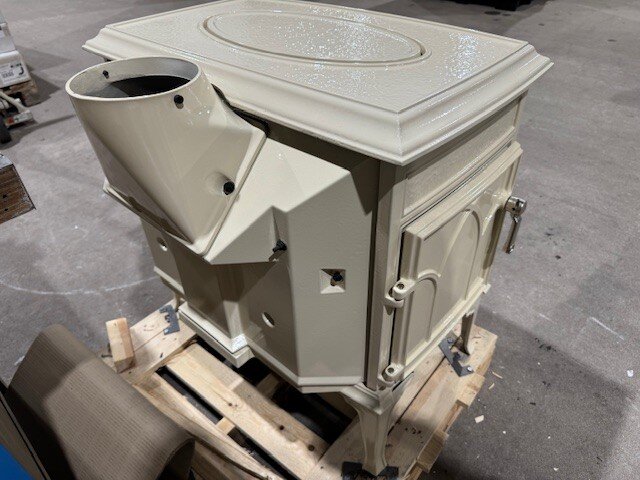 Kaminofen Gussofen Jotul F 500 ECO SE - 8,8 kW - Elfenbein - B-Ware