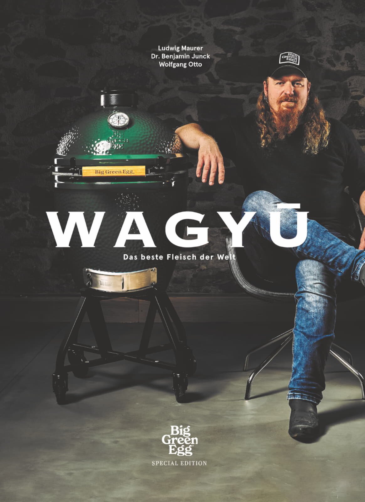 Big Green Egg - Wagyu - Das beste Fleisch der Welt von Lucki Maurer - limitierte Auflage - handsigniert