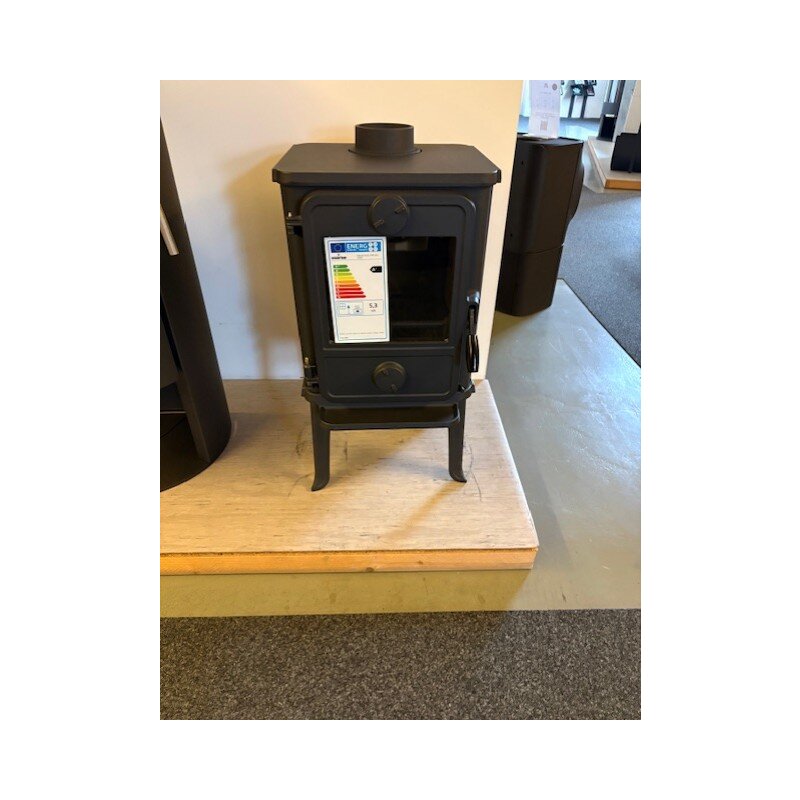 Kaminofen Gussofen Morsoe 1412 mit Eichhörnchen - 5 kW - AUSSTELLUNGSSTÜCK