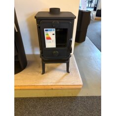 Kaminofen Gussofen Morsoe 1412 mit Eichhörnchen - 5 kW - AUSSTELLUNGSSTÜCK