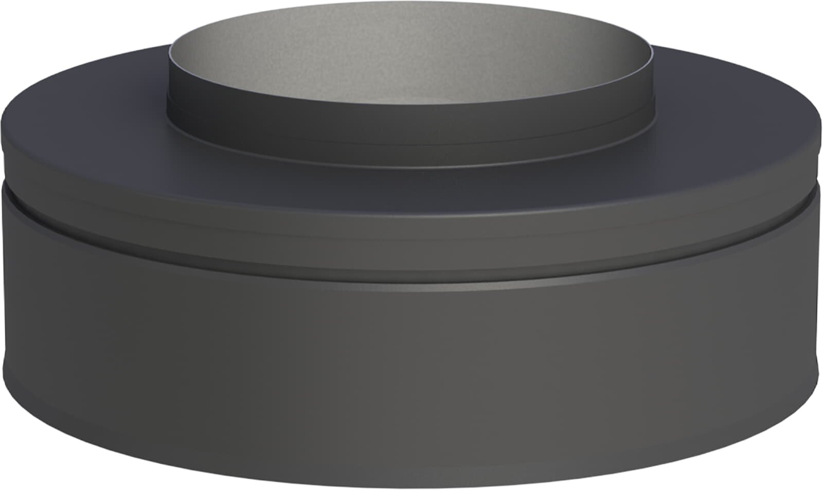 Mündungsabschluss - Ø 150 mm für DW-Black - schwarz