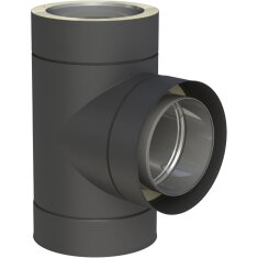 T-Anschluss 90° - Ø150 mm für DW-Black -...
