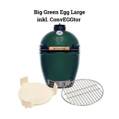 Keramikgrill Big Green Egg - Large inkl. ConvEGGtor
