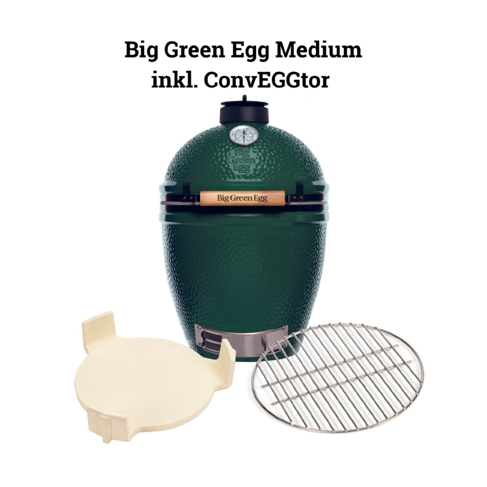 Keramikgrill Big Green Egg - Medium inkl. ConvEGGtor