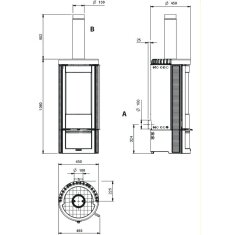 Kaminofen La Nordica Marlena 16 - 7,5 kW