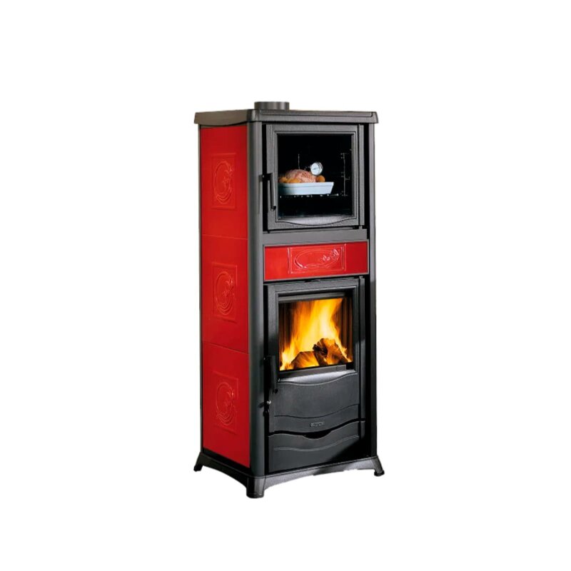 Kaminofen La Nordica Rossella Plus Forno 165 Ceramica - 9,4 kW