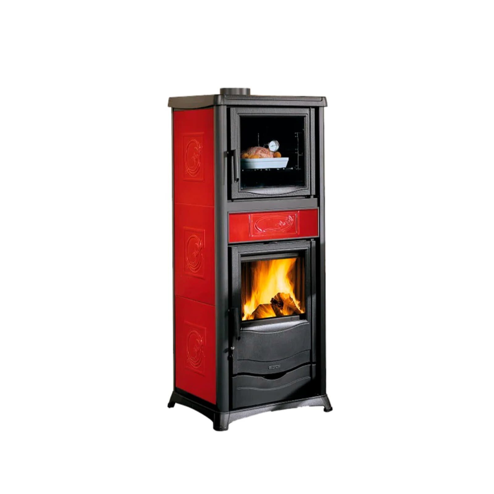 Kaminofen La Nordica Rossella Plus Forno 165 Ceramica - 9,4 kW