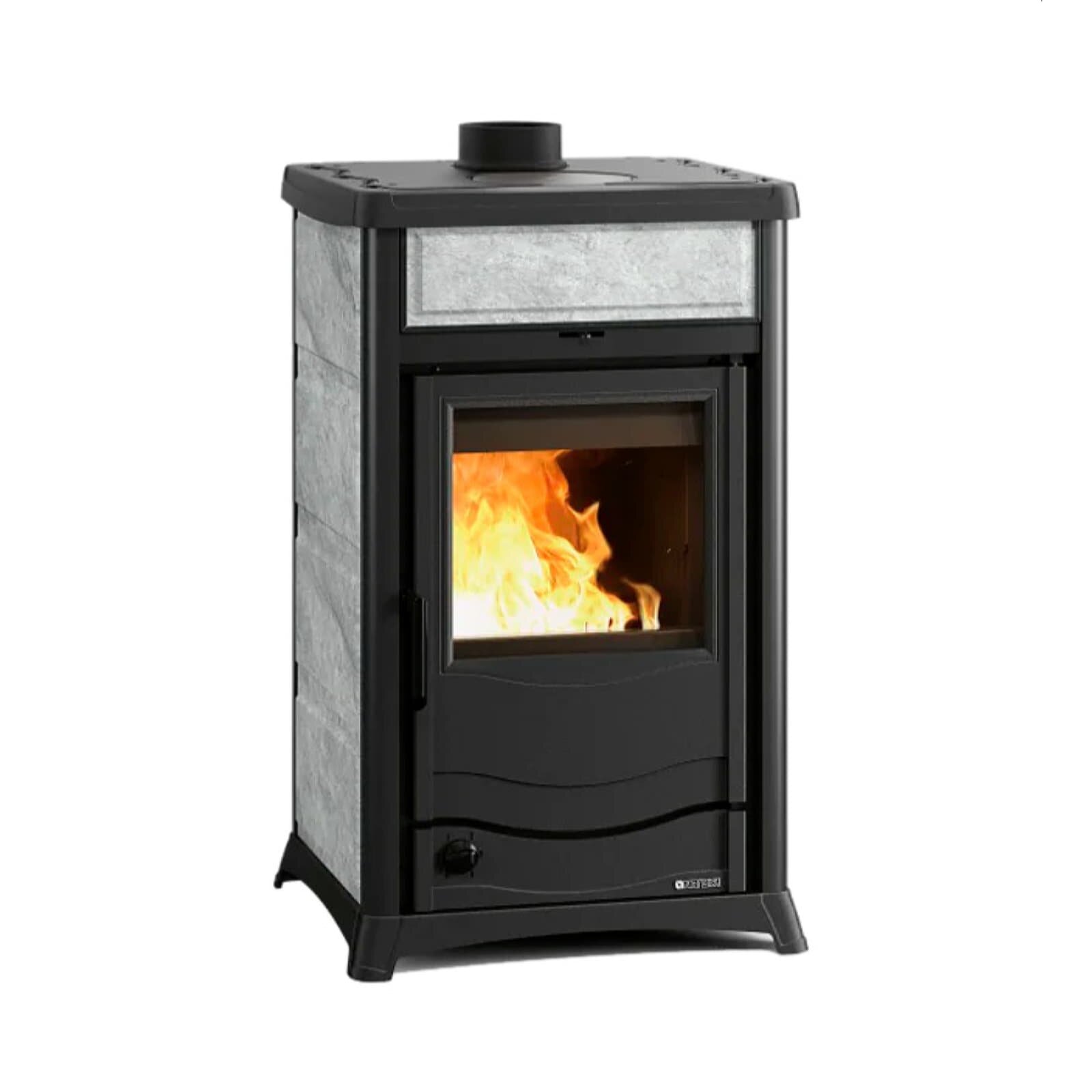 Kaminofen wassergeführt La Nordica TermoRossella Plus DSA 16 Petra - 11,1 kW - Naturstein