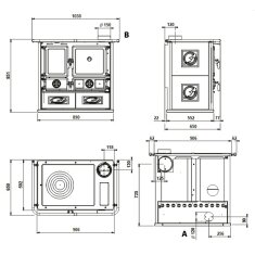 K&uuml;chenherd La Nordica Rosa 16 Ceramica - 8,8 kW