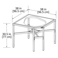 Big Green Egg - Eckmodul Corner EGG Frame für XLarge