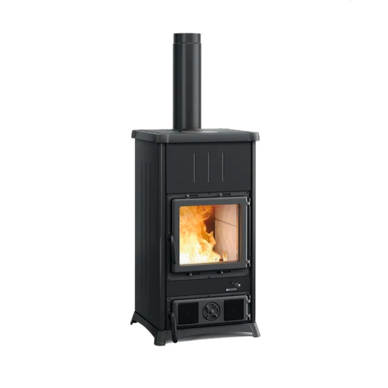 Kaminofen La Nordica Concita 16 Steel - 11,8 kW - Anthrazit Schwarz