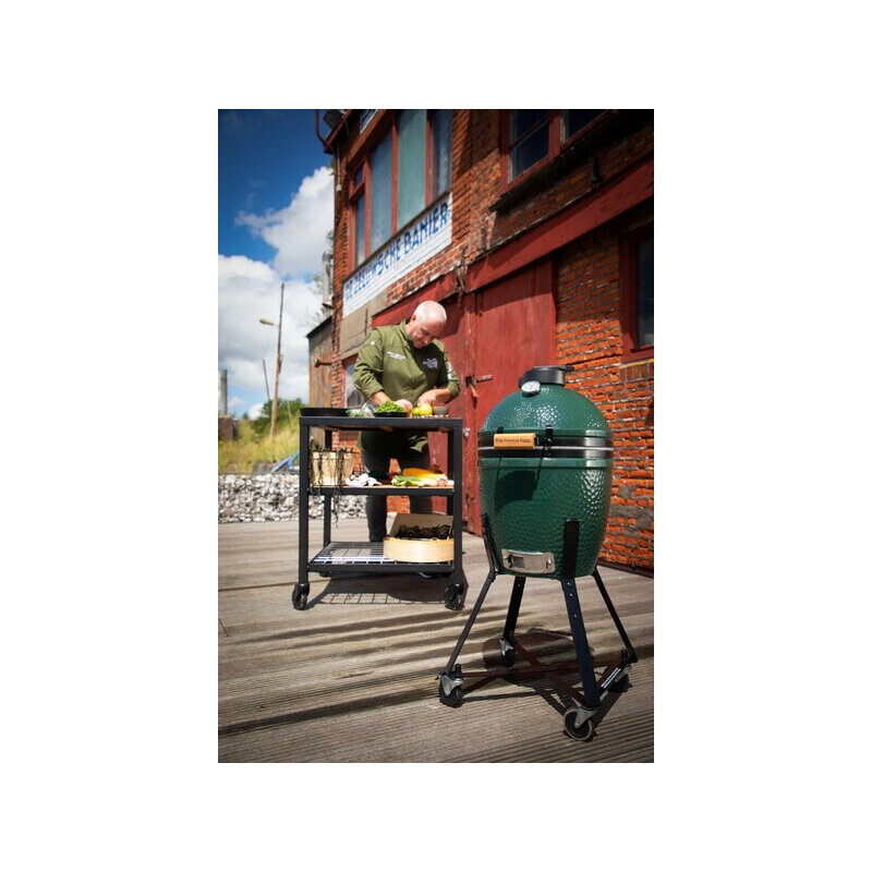 Keramikgrill Big Green Egg - Small Sonderpaket (EGG, Nest, Conveggtor & Gussrost)