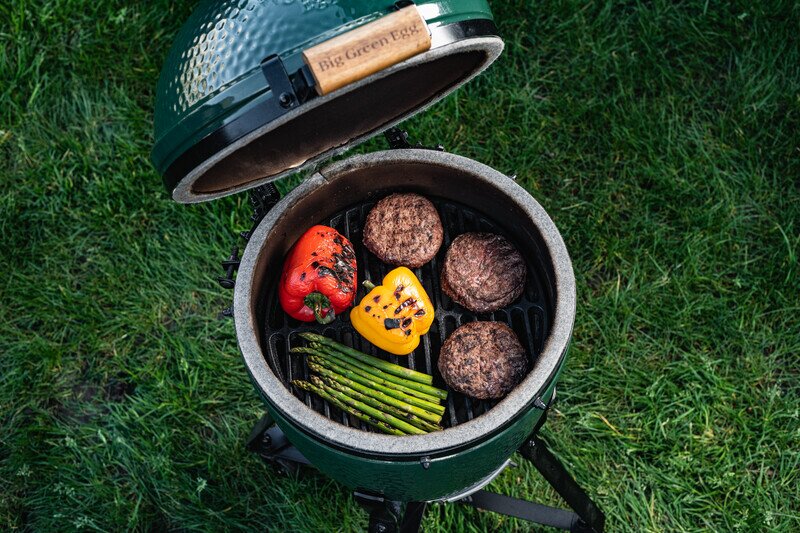 Keramikgrill Big Green Egg - Small Sonderpaket (EGG, Nest, Conveggtor & Gussrost)
