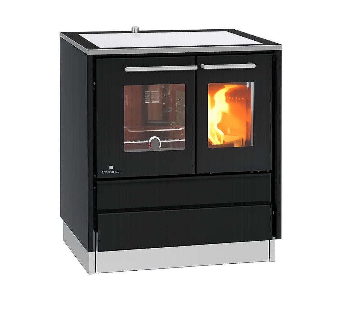 Küchenherd Lohberger - Style 75 Edition - 6 kW - Schwarz