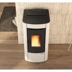 Pelletofen La Nordica Extraflame Prestige Line - Sabry  - 7 kW - Elfenbein - AUSSTELLUNGSSTÜCK