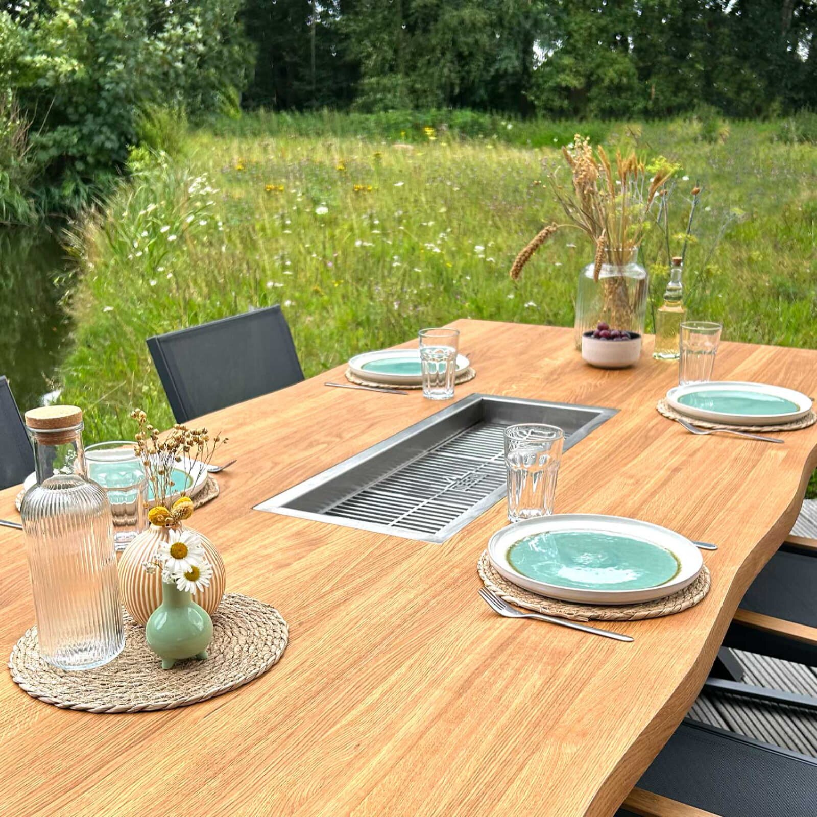 Mesa Dos Grilltisch - Eiche