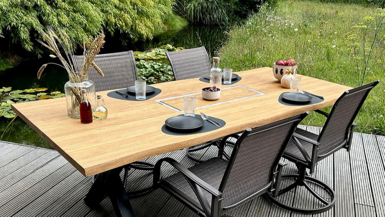 Mesa Dos Grilltisch - Eiche