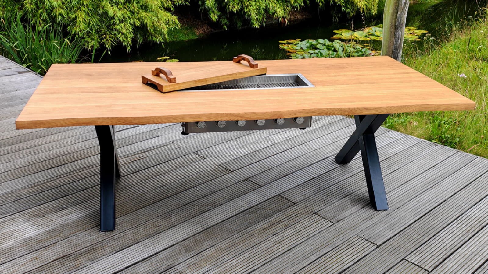 Mesa Dos Grilltisch - Eiche