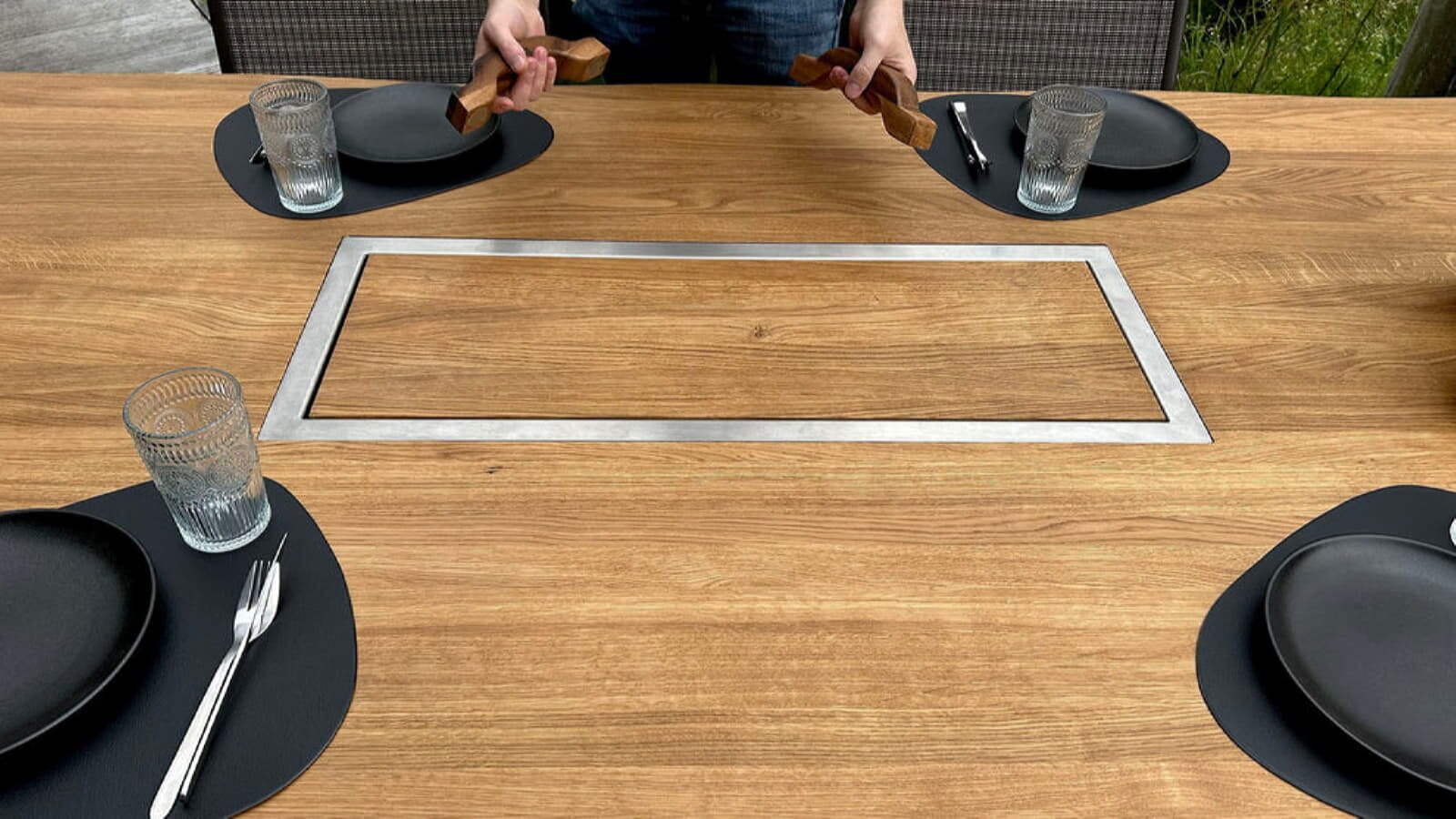 Mesa Dos Grilltisch - Eiche