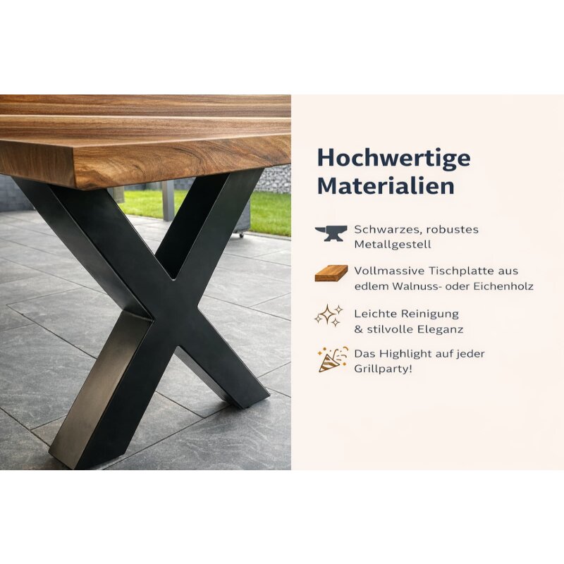 Mesa Dos Grilltisch - Walnuss