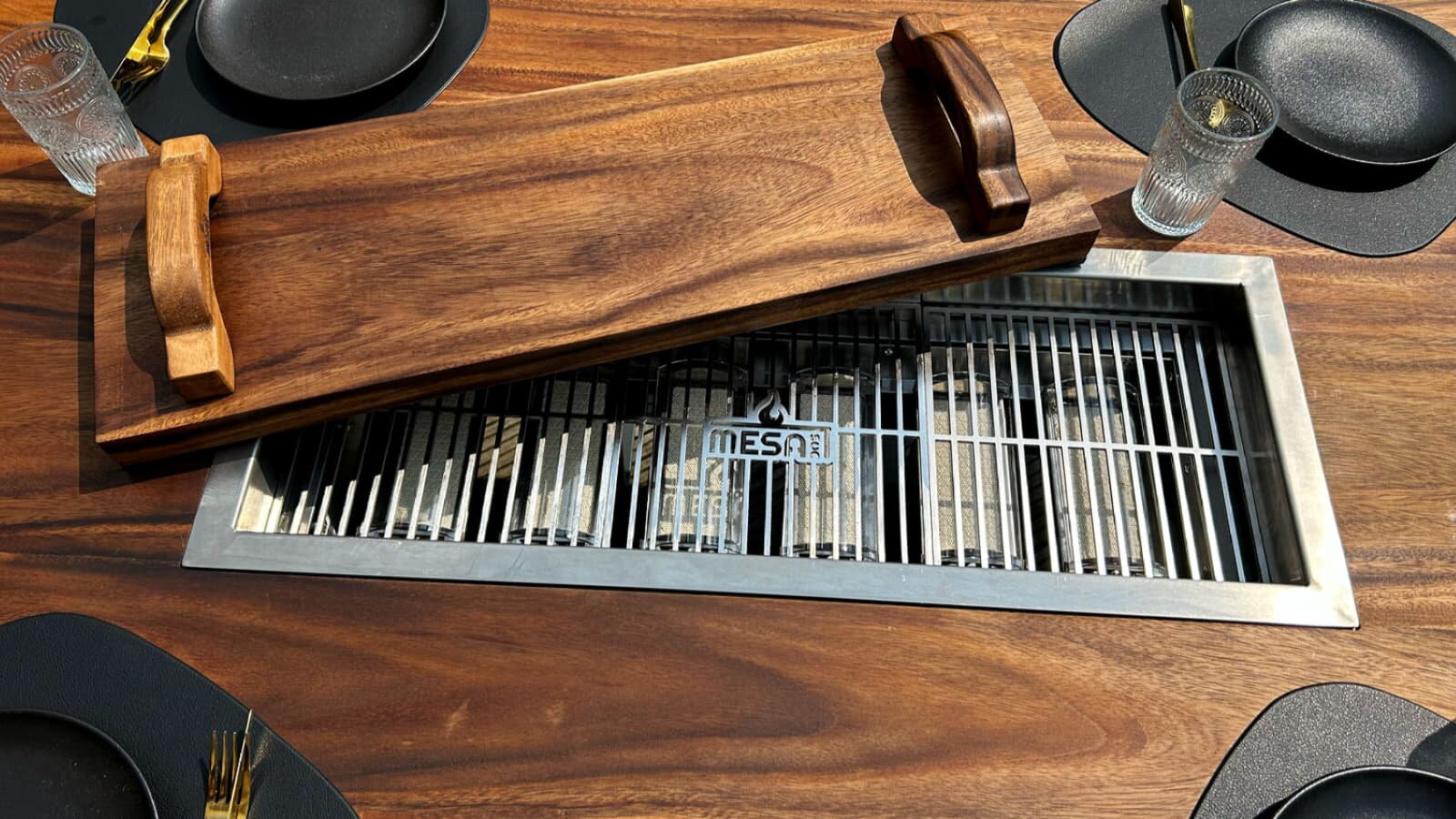 Mesa Dos Grilltisch - Walnuss