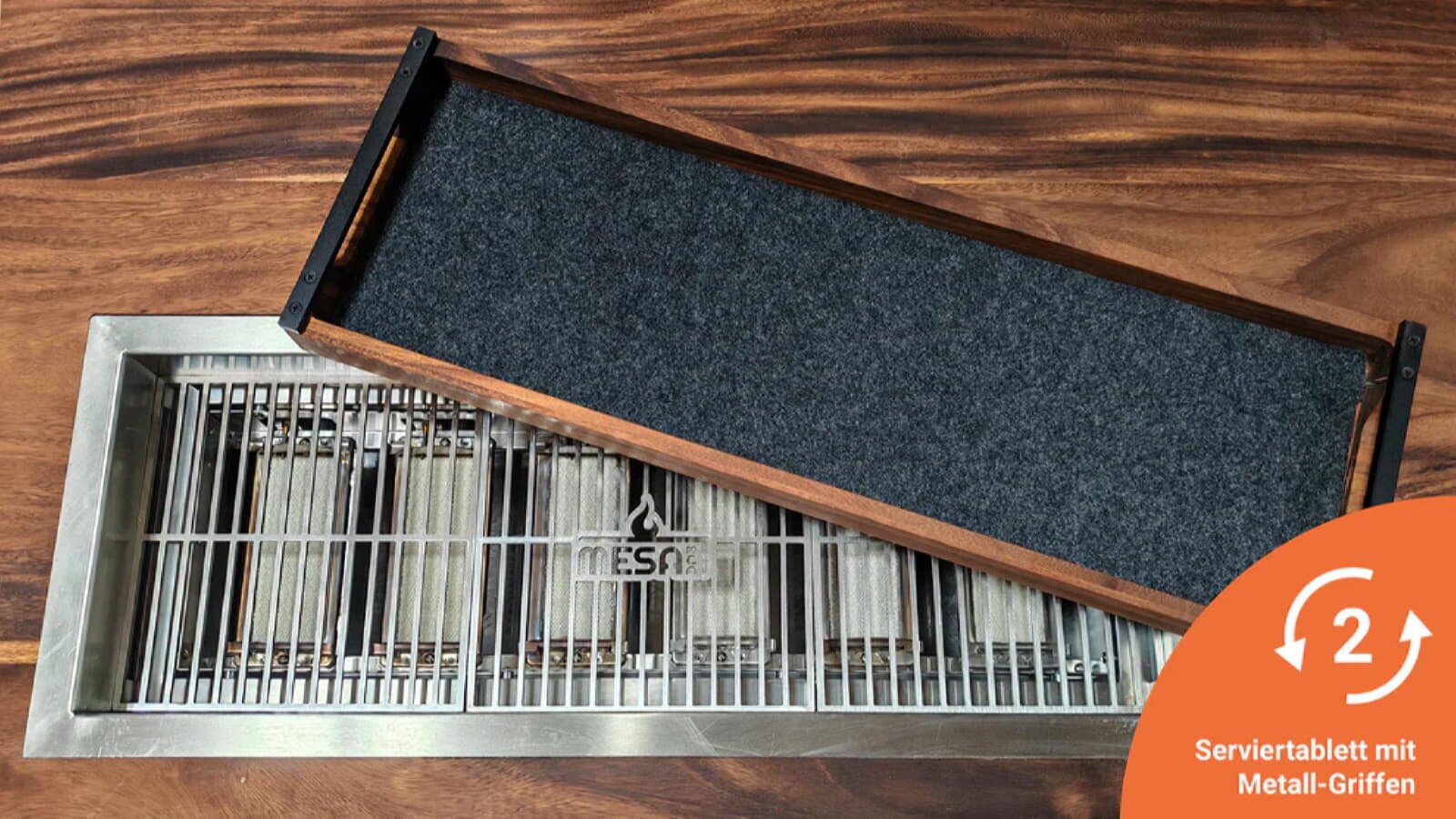 Mesa Dos Grilltisch - Walnuss