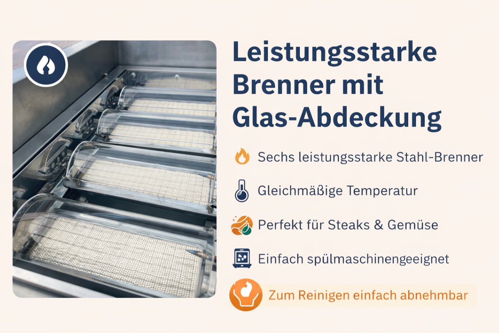 Mesa Dos Grilltisch - Walnuss