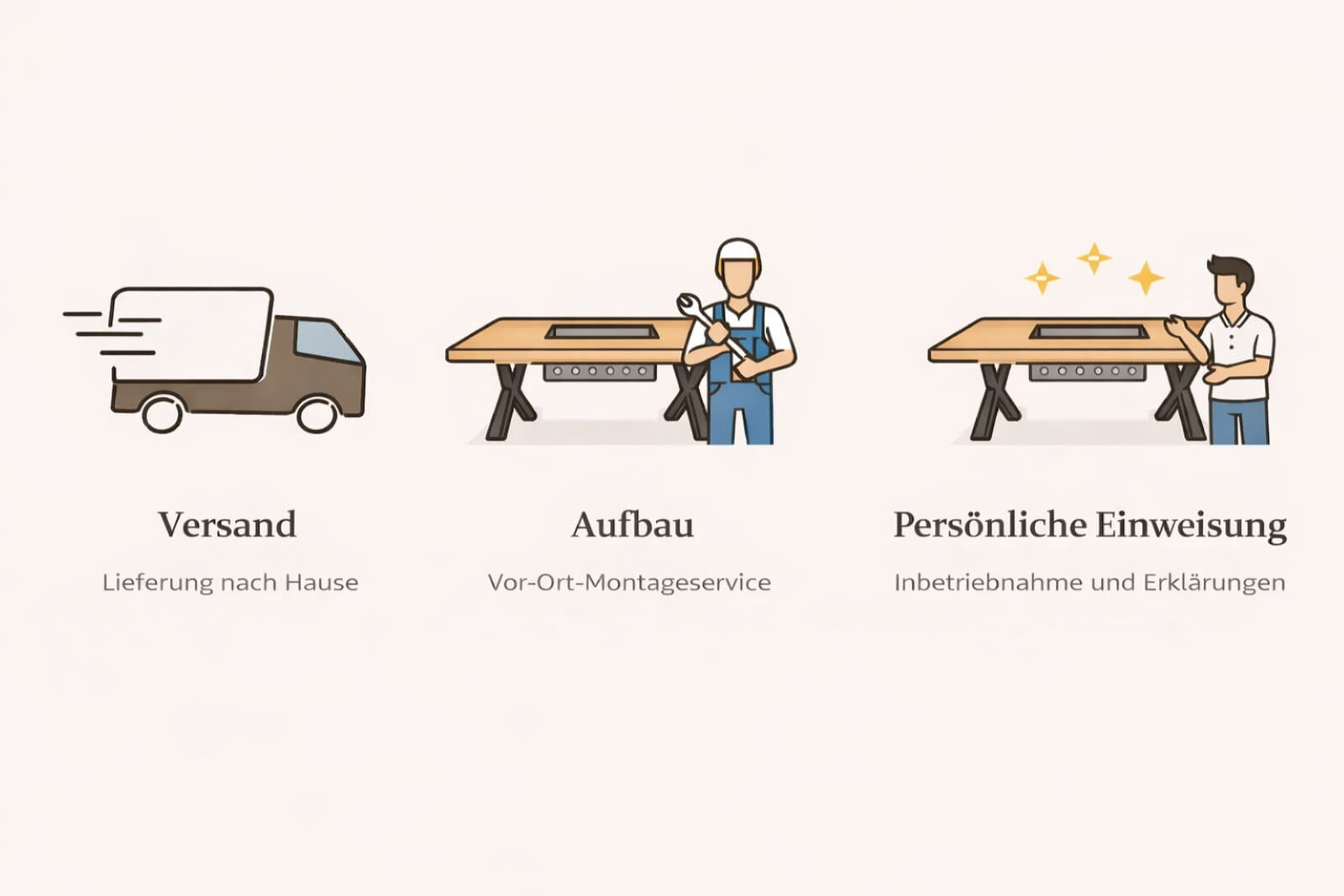 Mesa Dos Grilltisch - Walnuss