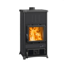Kaminofen La Nordica Fedora 16 Steel - 8,3 kW - Anthrazit Schwarz
