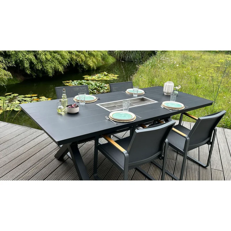 Mesa Dos Grilltisch - Aluminium Anthrazit