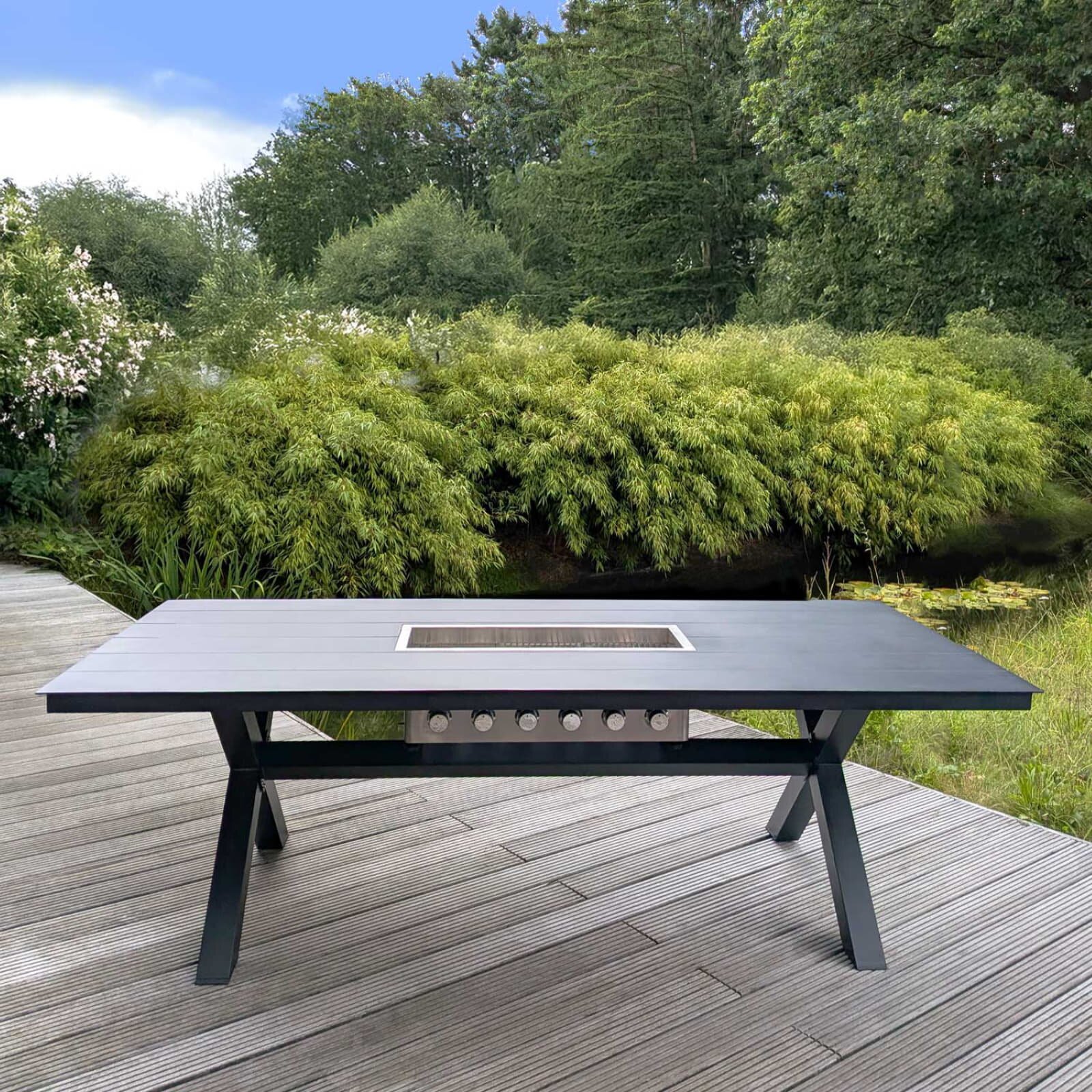 Mesa Dos Grilltisch - Aluminium Anthrazit