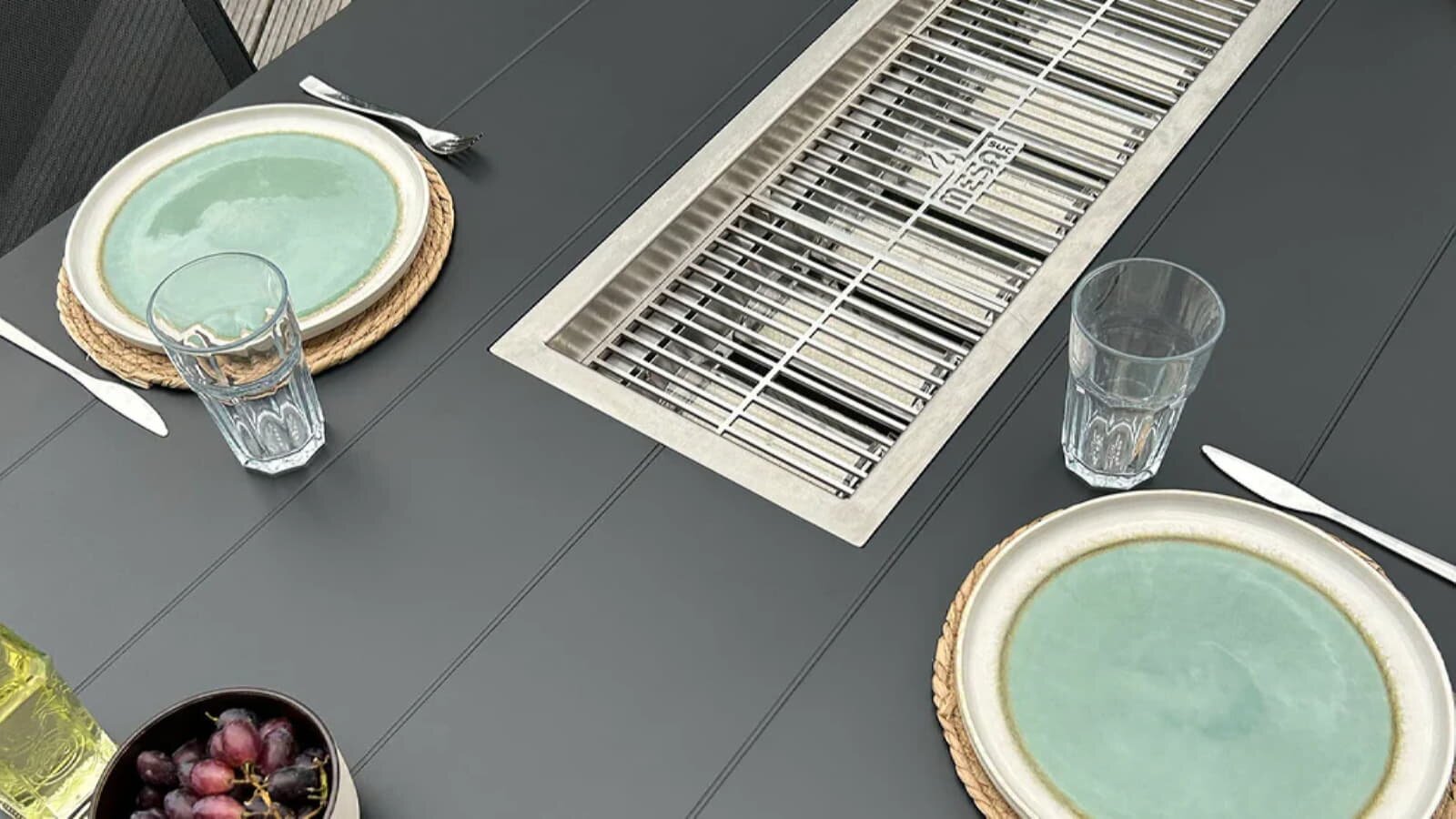 Mesa Dos Grilltisch - Aluminium Anthrazit